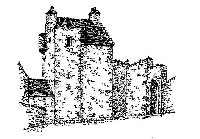 Sketch of Brims Castle